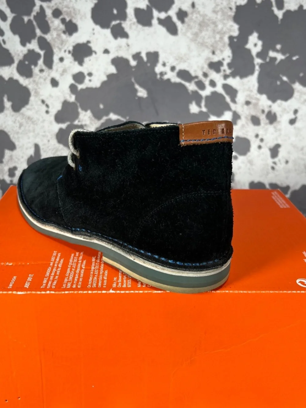 Ted Baker London Tullick3. black color Leather Shoes Booties Men’s Size US9